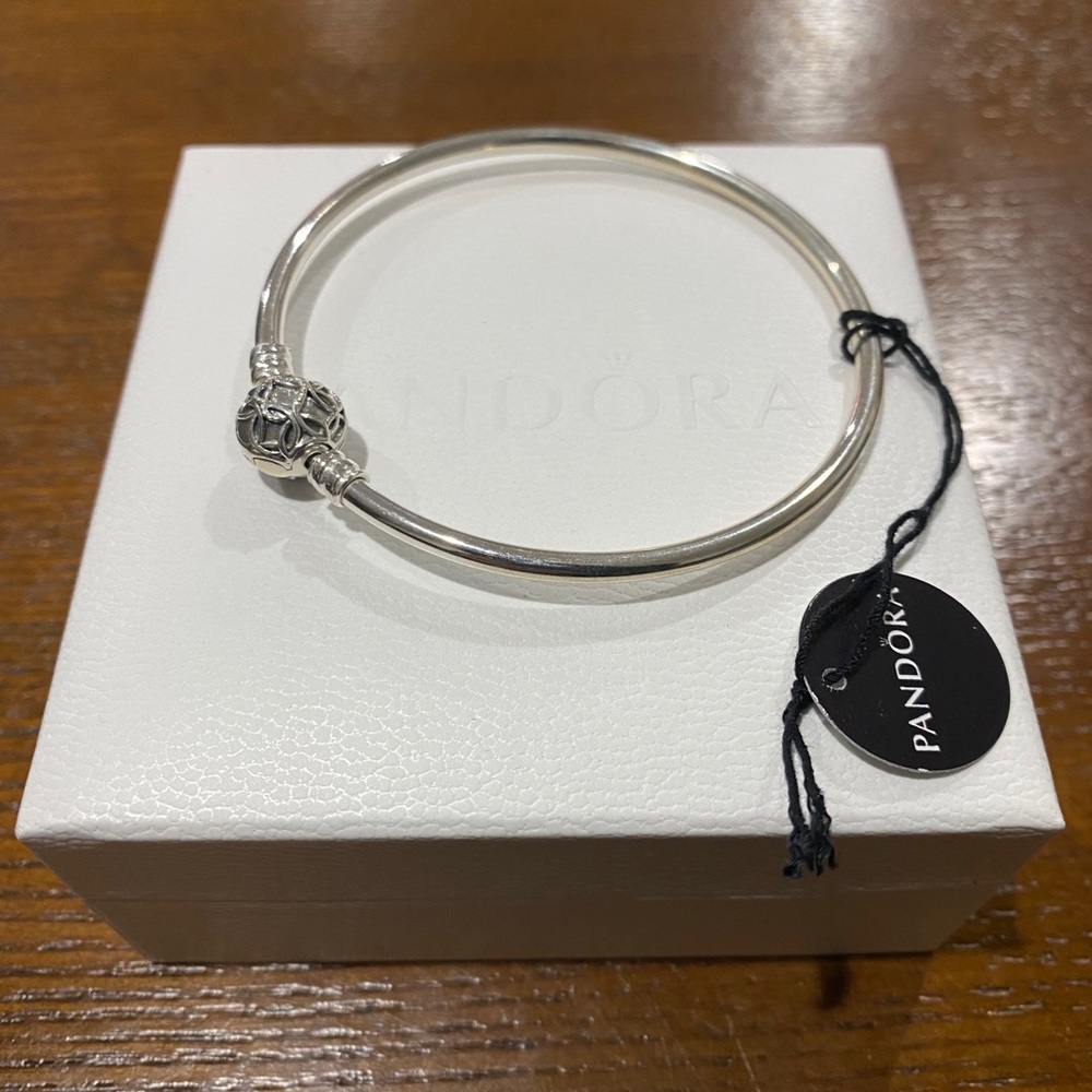 PANDORA Women Silver Bangle